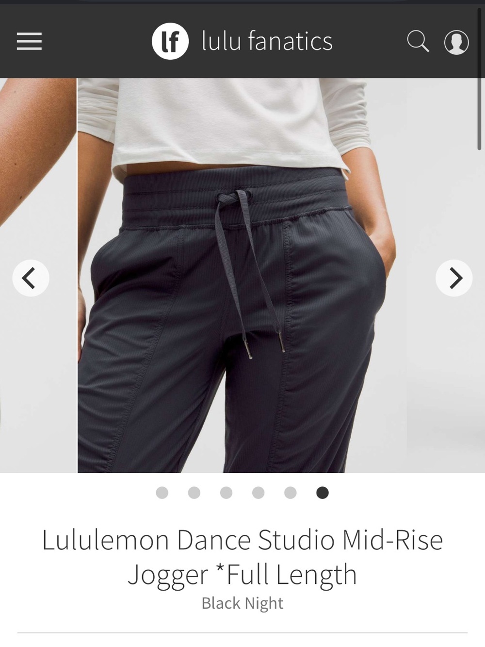 Lulu women’s dance studio pant - Picture 5 of 5